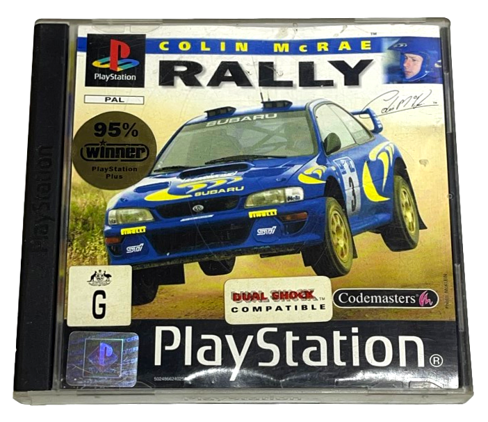 Colin McRae Rally PS1 PS2 PS3 PAL *Complete* (Preowned)