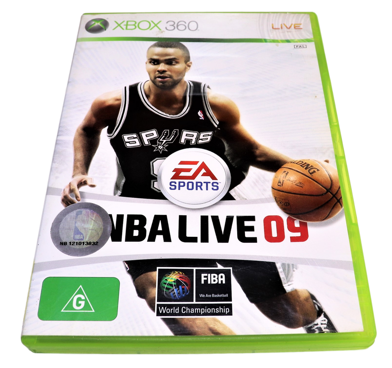 NBA Live 09 XBOX 360 PAL (Pre-Owned)