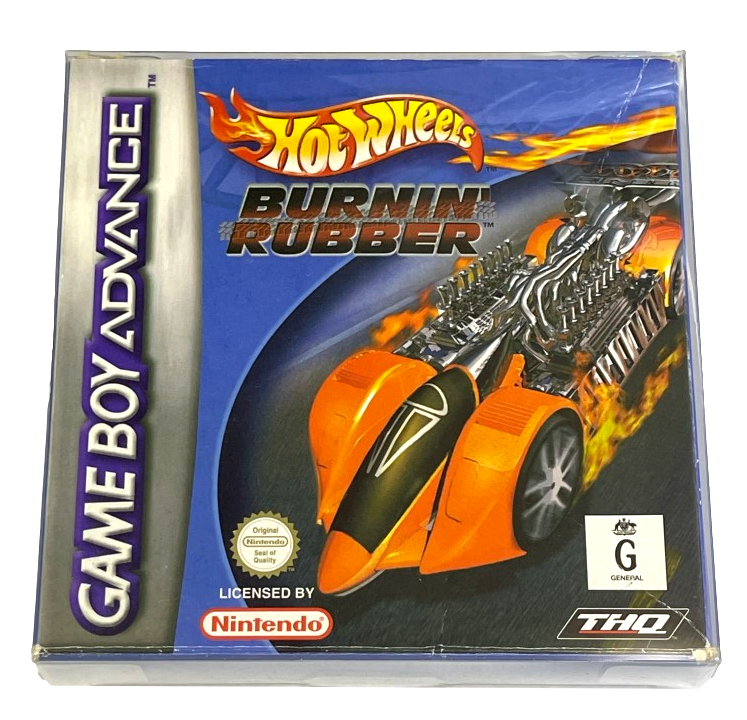 Hot Wheels Burning Rubber Nintendo Gameboy Advance GBA Complete* Boxed (Preowned)