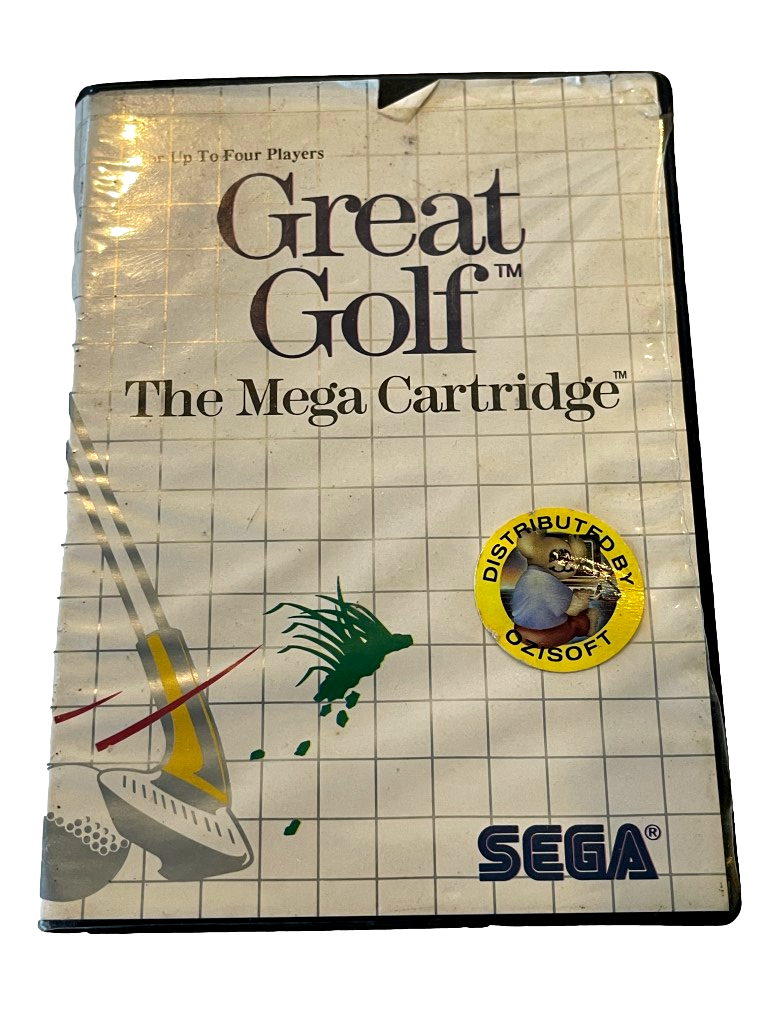 Great Golf Sega Master System *No Manual*(Soft Case) (Pre-Owned)