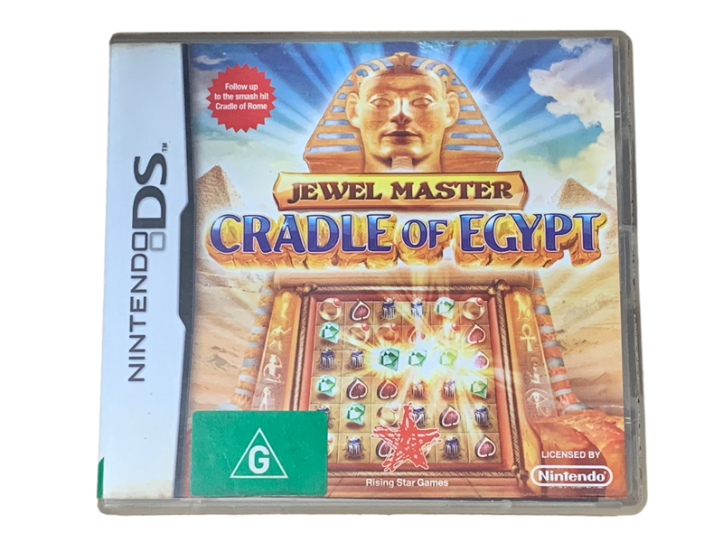 Jewel Master Cradle of Egypt DS 2DS 3DS Game *Complete* (Pre-Owned)