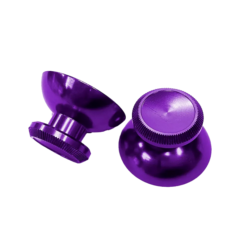 Pair of PS5 3D Rocker Metal Aluminum Caps Dual Sense Controller Purple