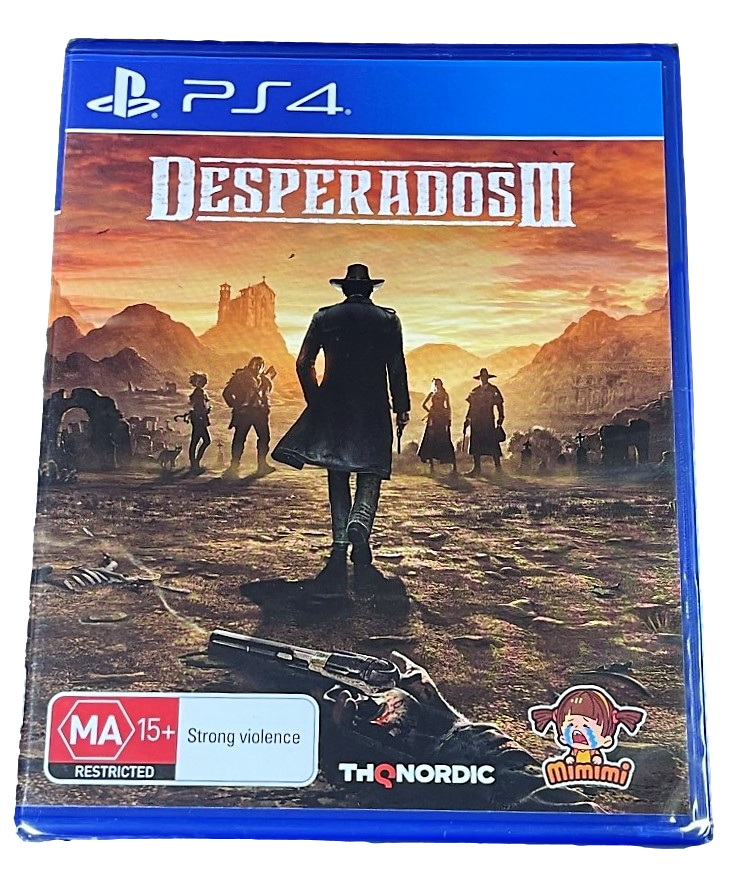 Desperados III Sony PS4 Playstation 4 *Brand New And Sealed*