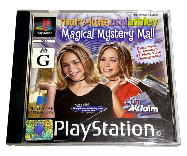 Mary-Kate and Ashley Magical Mystery Mall PS1 PS2 PS3 PAL *Complete* (Preowned)