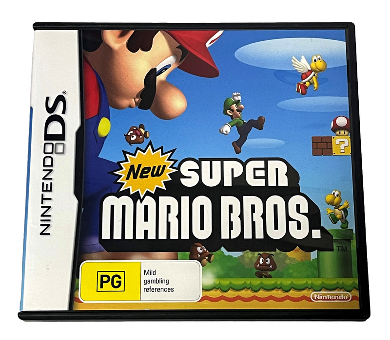 New Super Mario Bros Nintendo DS 3DS Game *Complete* (Preowned)