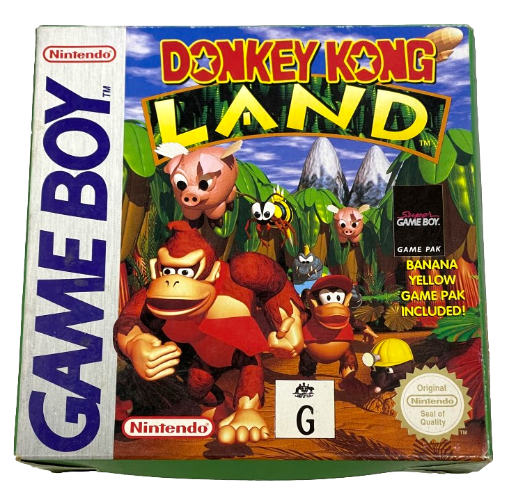 Donkey Kong Land Nintendo Gameboy *Complete* Boxed