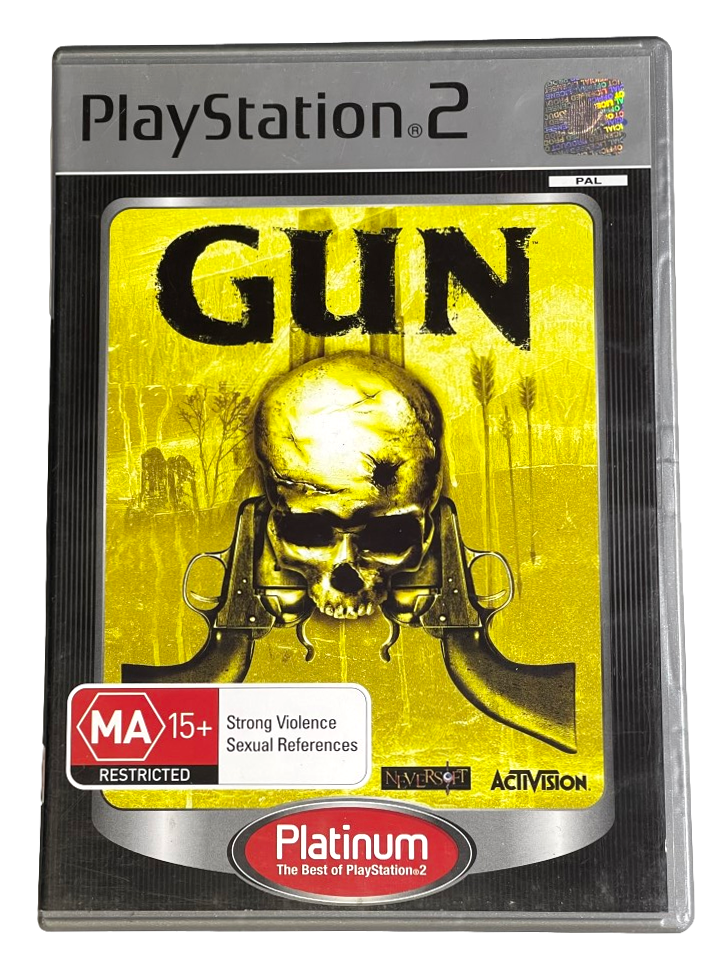 Gun PS2 (Platinum) PAL *Complete* (Preowned)