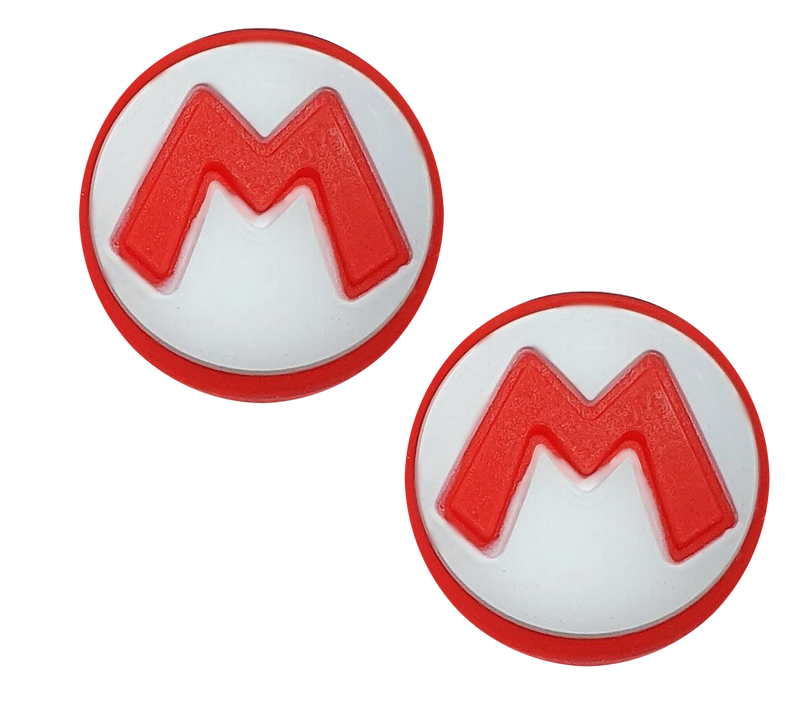 Thumb Grips x 2 For Switch/Switch Lite & N64 Cover Caps Mario - Games We Played