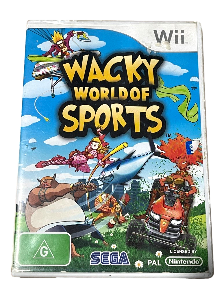 Wacky World Of Sports Nintendo Wii PAL *Complete* (Pre-Owned)