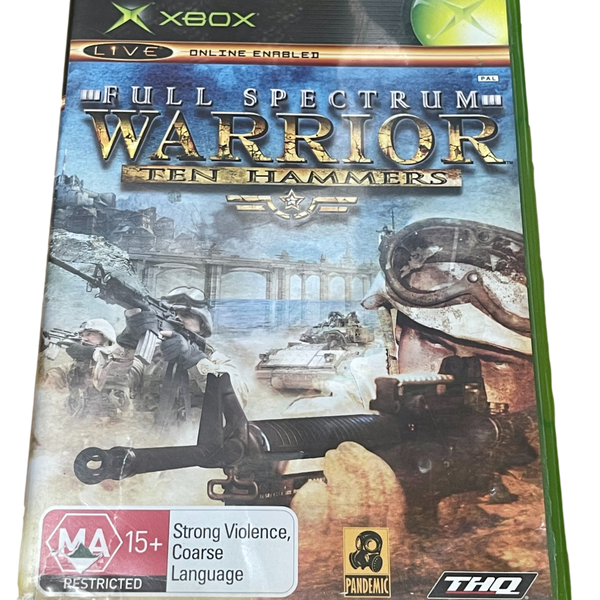 Full spectrum warrior ten hammers deals xbox