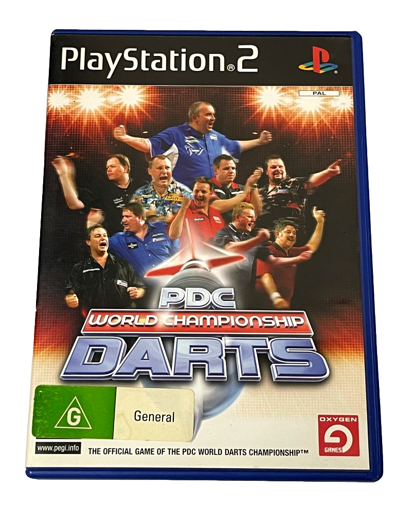 PDC World Championship Darts Sony PS2 PAL *Complete* (Preowned)