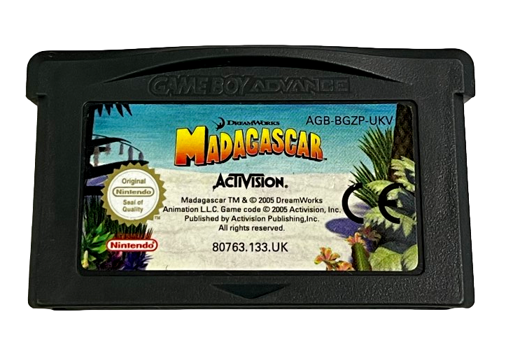 Madagascar Nintendo Gameboy Advance GBA Complete* Boxed (Preowned)