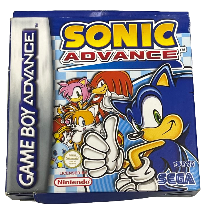 Sonic Advance Nintendo Gameboy Advance GBA *Complete* Boxed (Preowned)