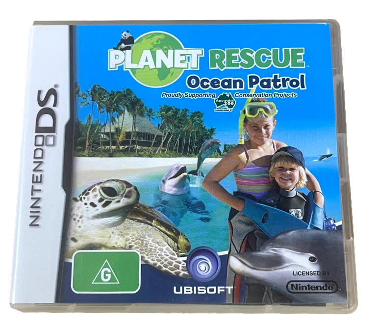 Planet Rescue Ocean Patrol Nintendo DS 2DS 3DS Game *Complete* (Preowned)