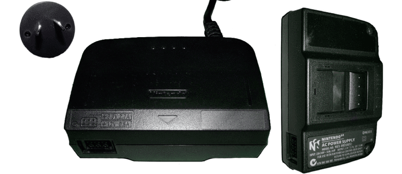 Genuine Nintendo 64 N64 Power Supply AU Plug (Preowned)