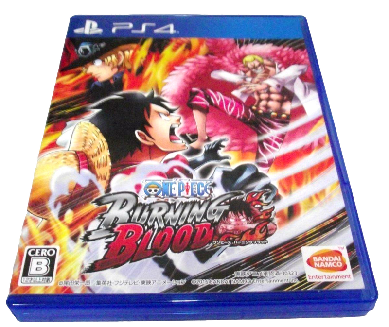 One Piece Burning Blood Sony PS4 *Complete* Japanese Import (Pre-Owned)