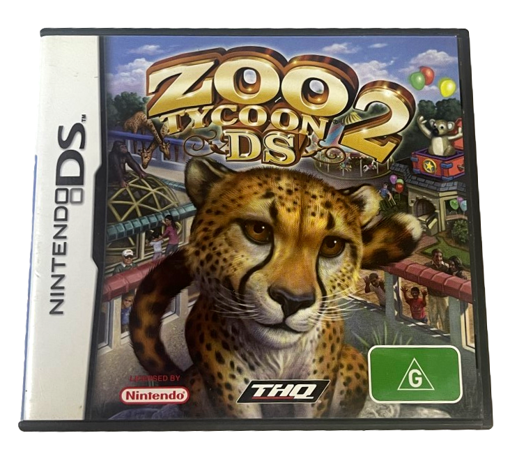 Zoo Tycoon 2 Nintendo DS 2DS 3DS Game *Complete* (Pre-Owned)