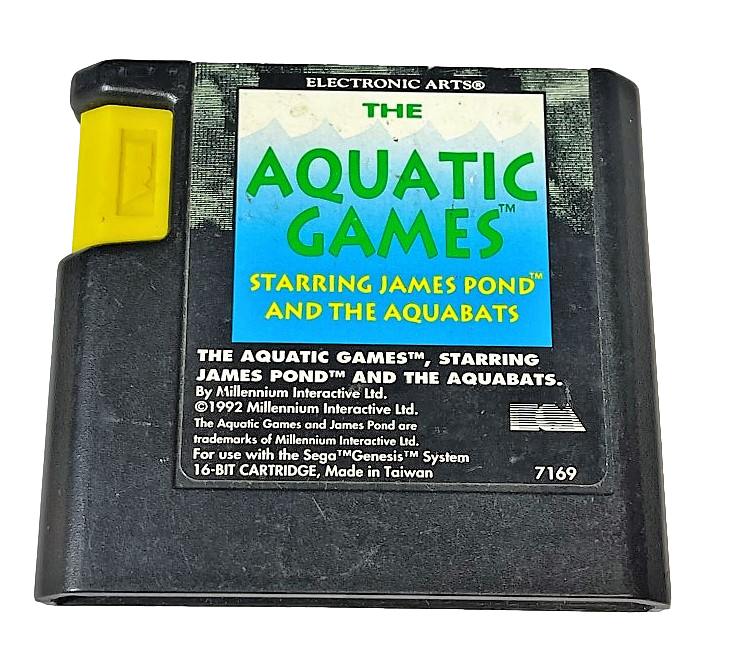 The Aquatic Games Starring James Pond Sega Mega Drive *Cartridge Only* (Preowned)
