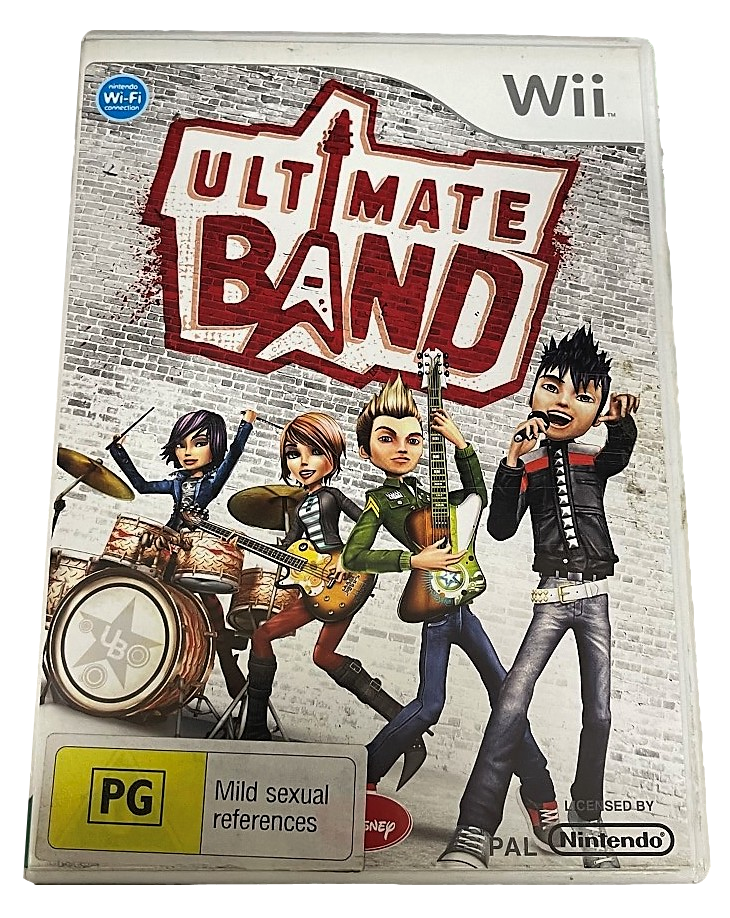 Ultimate Band Nintendo Wii PAL *Complete* Wii U Compatible (Pre-Owned)