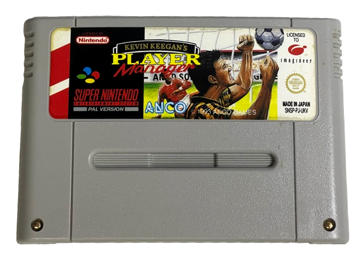 Kevin Keegan's Player Manager Super Nintendo SNES PAL (Preowned)
