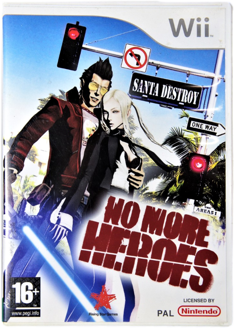 No More Heroes Nintendo Wii PAL *Complete* Wii U Compatible (Pre-Owned)