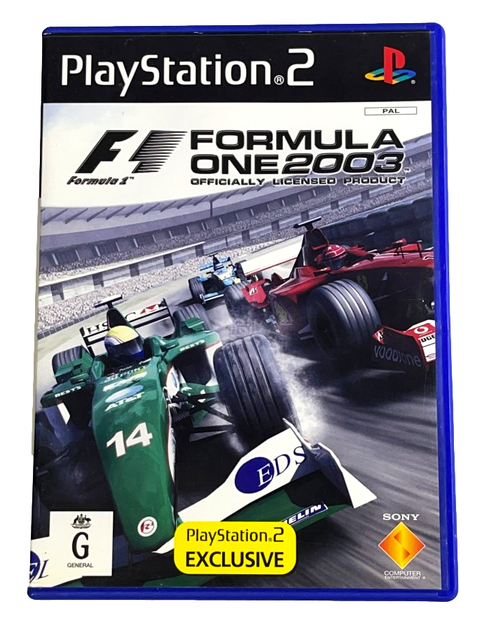 F1 Formula One 2003 PS2 PAL *Complete* (Preowned)