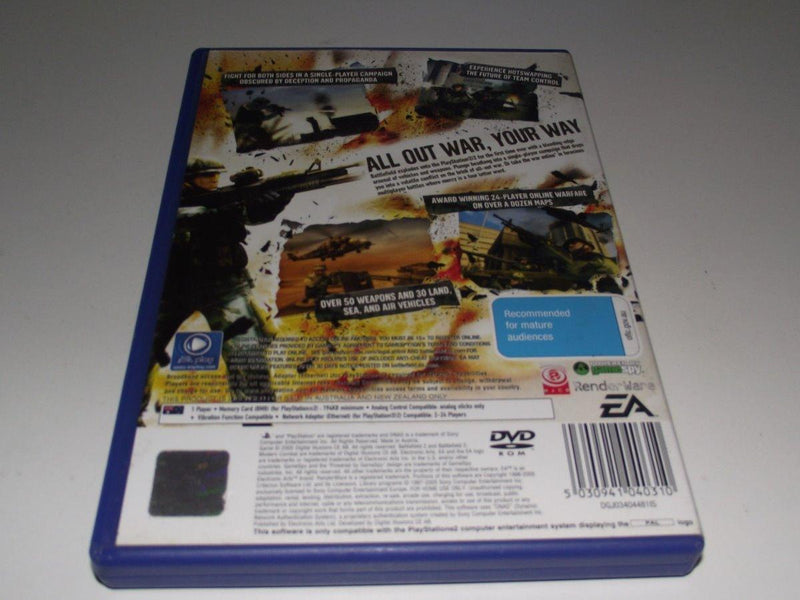 Battlefield 2 Modern Combat PS2 PAL *Complete* (Preowned)