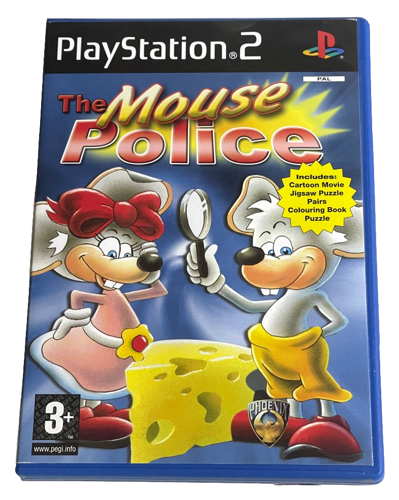 Mouse Police PS2 PAL *No Manual* (Preowned)