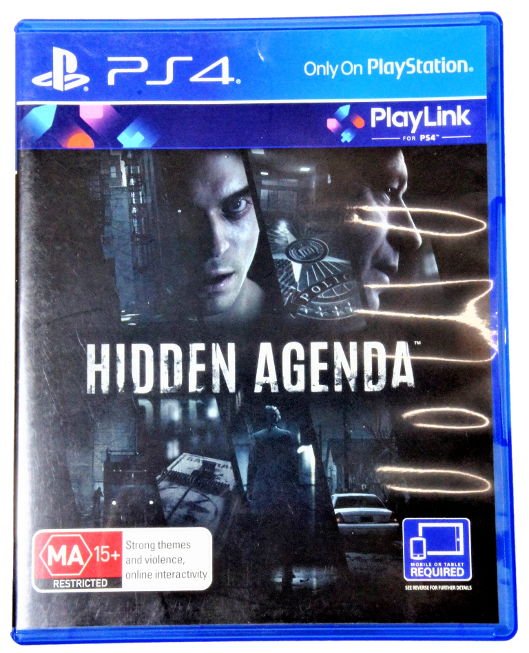 Hidden Agenda Sony PlayStation 4 PS4 (Pre-Owned)