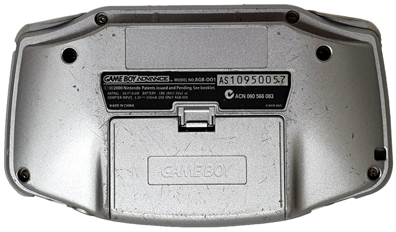 Nintendo Gameboy Advance Platinum AGB-001  Boxed (Preowned)