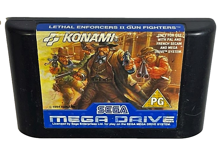 Lethal Enforcers II Gun Fighters Sega Mega Drive *Cartridge Only* (Preowned)