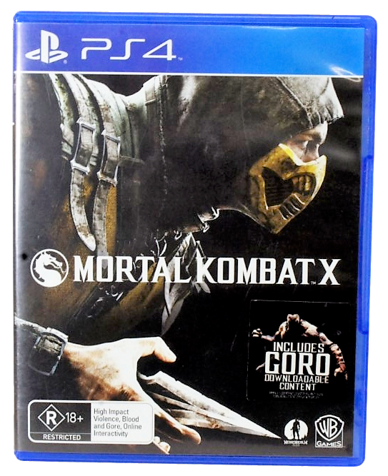 Mortal Kombat X Sony PS4 Playstation 4 (Pre-Owned)