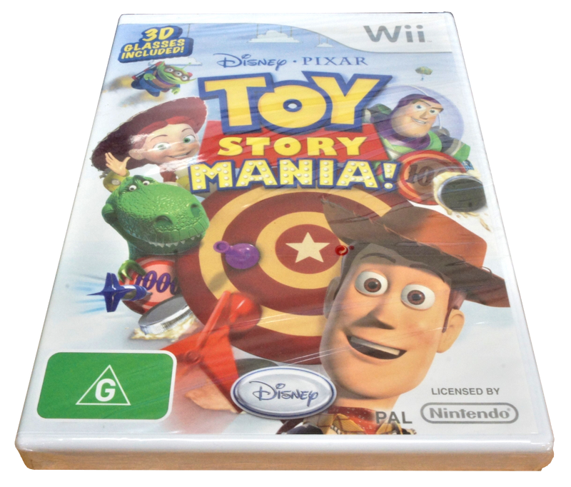 Toy Story Mania! Nintendo Wii PAL *Sealed* Wii U Compatible (Pre-Owned)