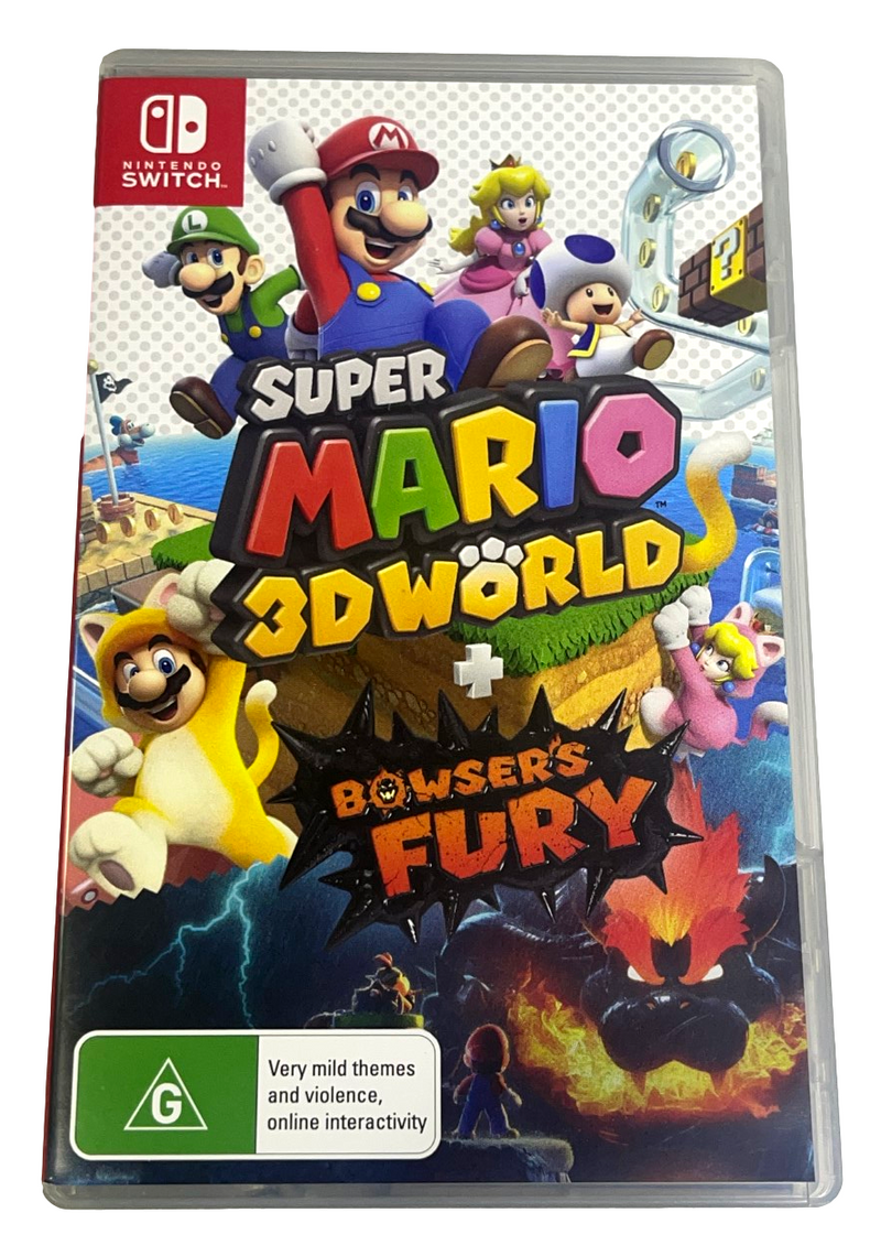 Super Mario 3D World + Bowser's Fury Nintendo Switch (Preowned)