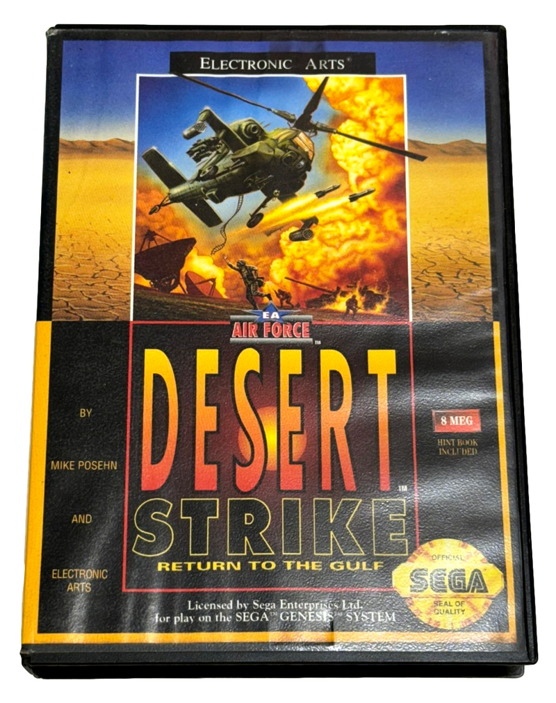 Desert Strike Sega Mega Drive PAL *Complete* (Preowned)