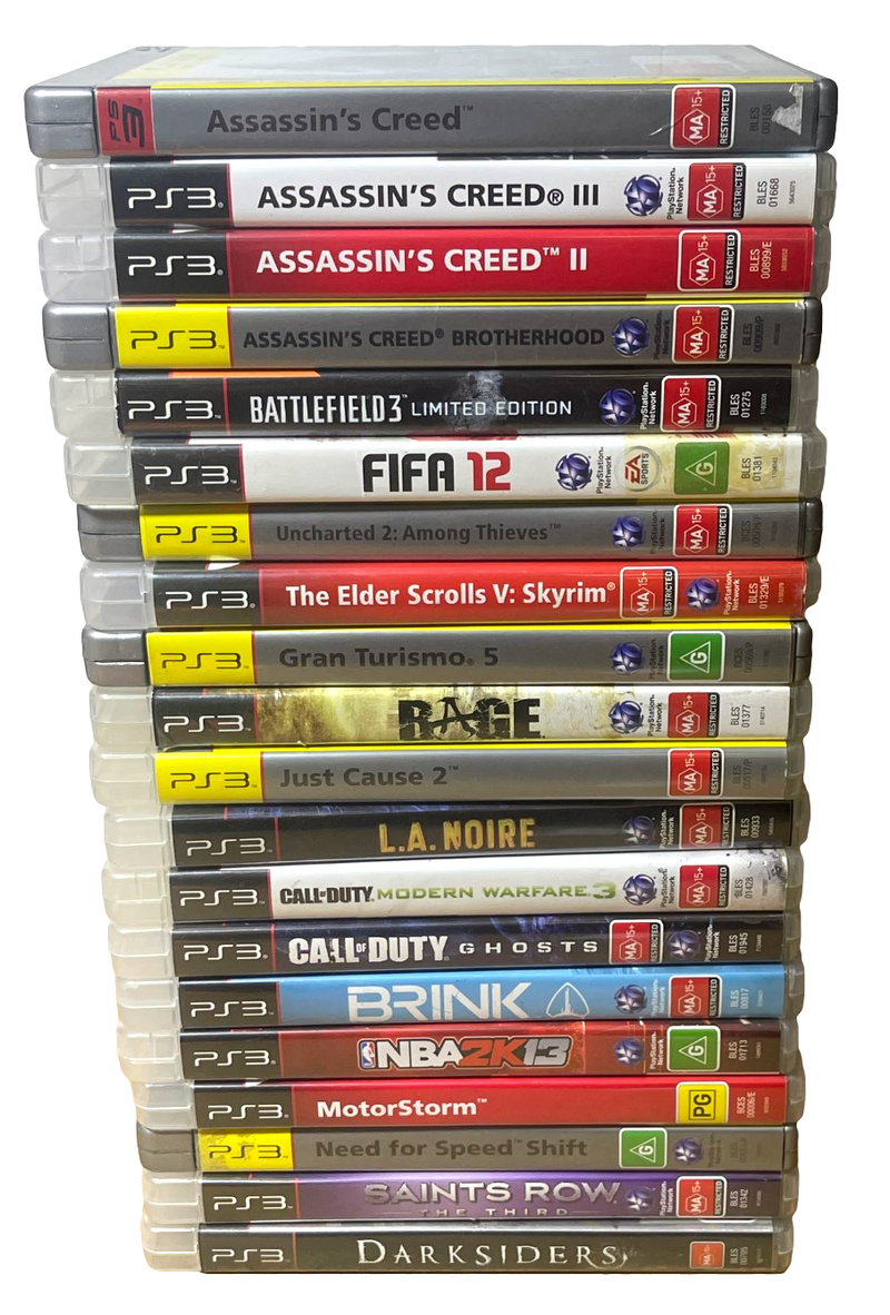 PS3 20 Title Ultra Mega Pack PlayStation 3 PS3 Bulk Buy Bundle 5 (Pre-Owned)