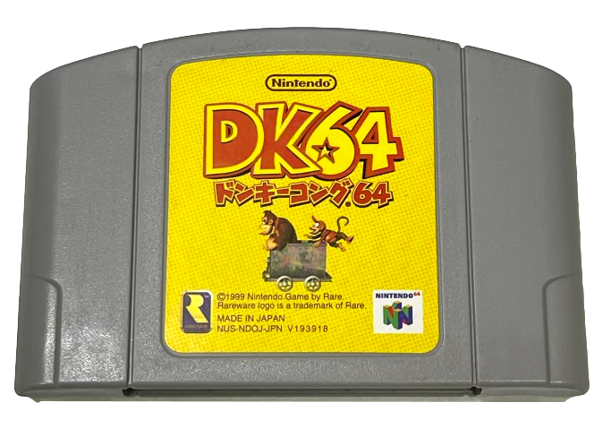 Donkey Kong 64 Nintendo 64 N64 NTSC Japanese (Preowned)