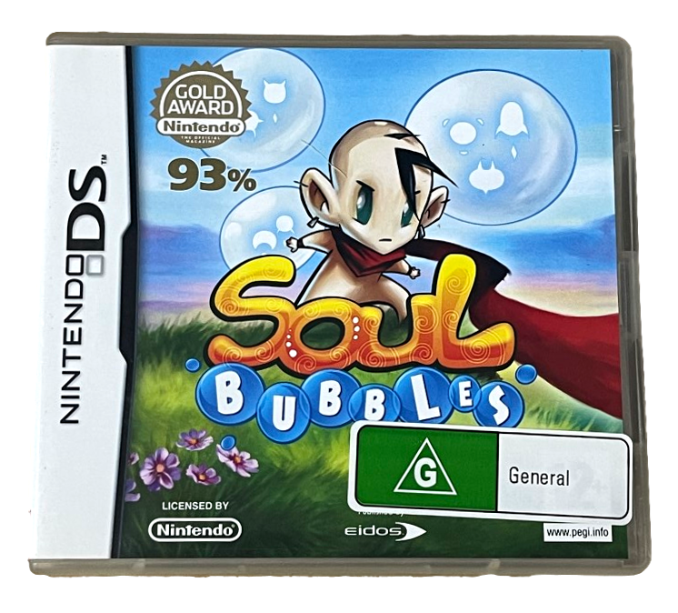 Soul Bubbles Nintendo DS 2DS 3DS Game *Complete* (Pre-Owned)