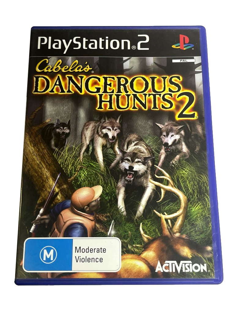 Cabela's Dangerous Hunts 2 PS2 PAL *No Manual* (Preowned)