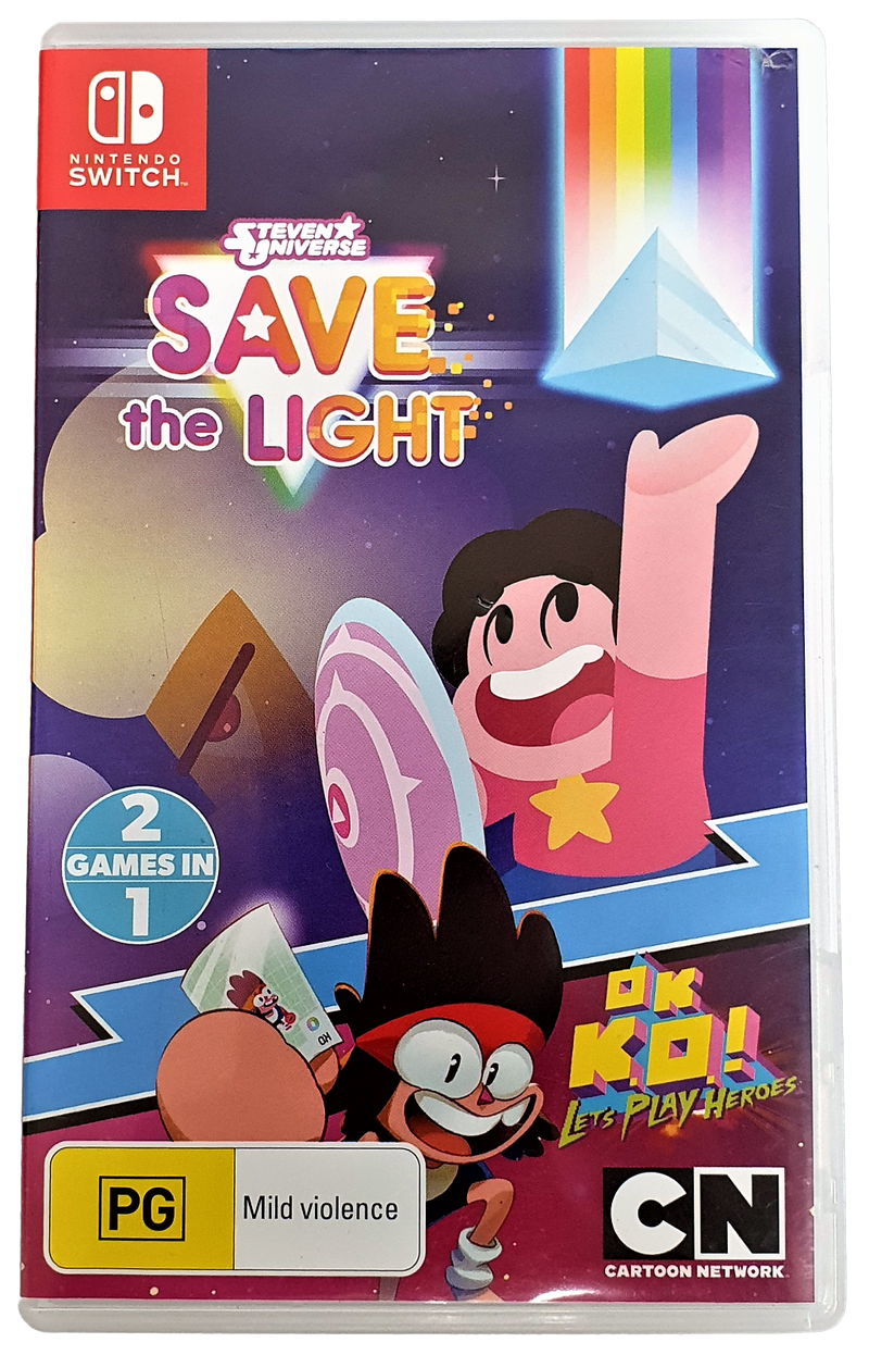Steven Universe Save the Light & OK K.O Let's Play Heroes! Nintendo Switch (Pre-Owned)
