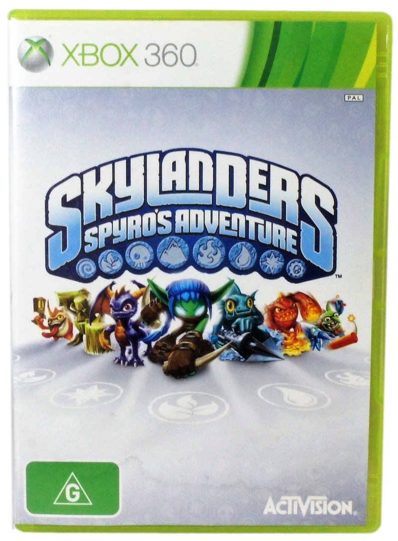 Skylanders Spyro's Adventures XBOX 360 PAL XBOX360 (Preowned)