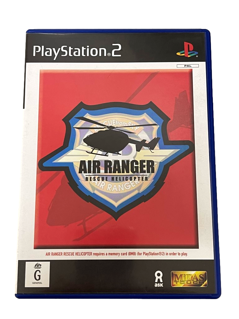 Air Ranger Rescue Helicopter PS2 PAL *Complete* (Preowned)