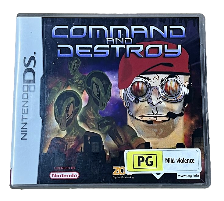 Command and Destroy Nintendo DS 2DS 3DS Game *Complete* (Pre-Owned)