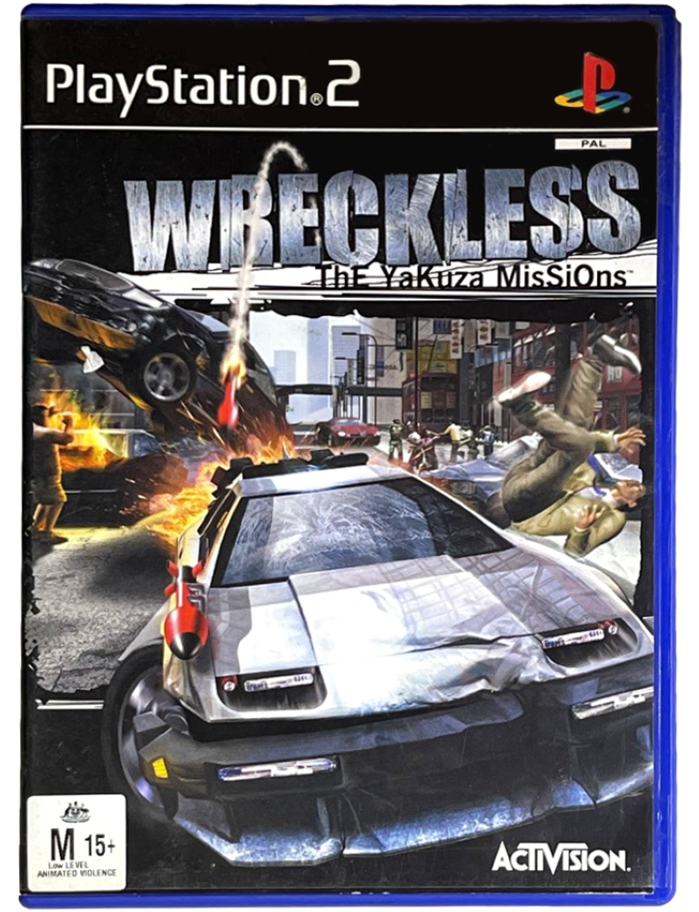 Wreckless The Yakuza Missions PS2 PAL *Complete* (Pre-Owned)