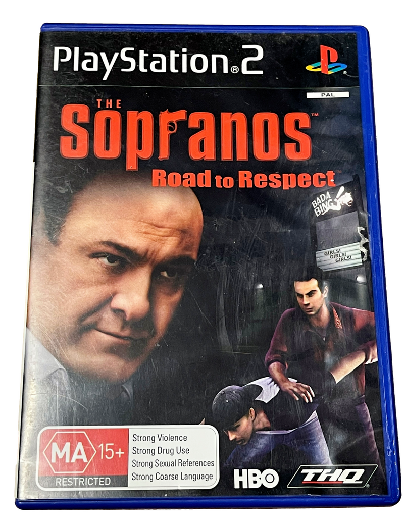 Sopranos Road to Respect PS2 PAL *No Manual* (Preowned)
