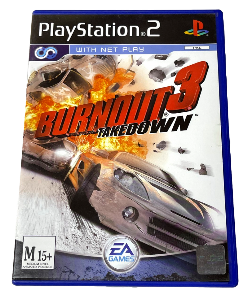 Burnout 3 Takedown PS2 PAL *Complete* (Preowned)