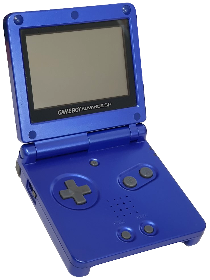 Nintendo Gameboy Advance SP Cobalt Blue AGS-001  + USB Charger (Preowned)
