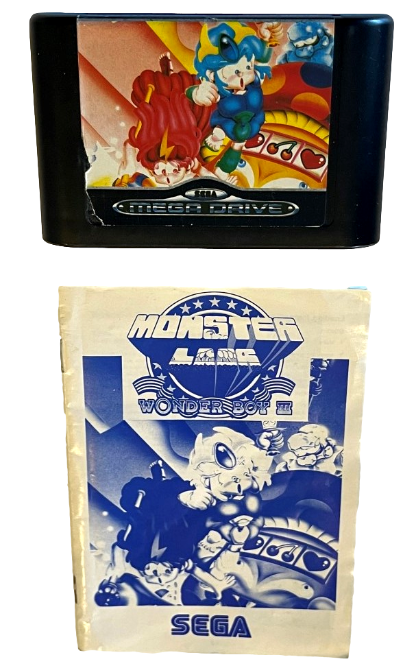 Wonder Boy III Monster Lair Sega Mega Drive *Complete* (Pre-Owned)