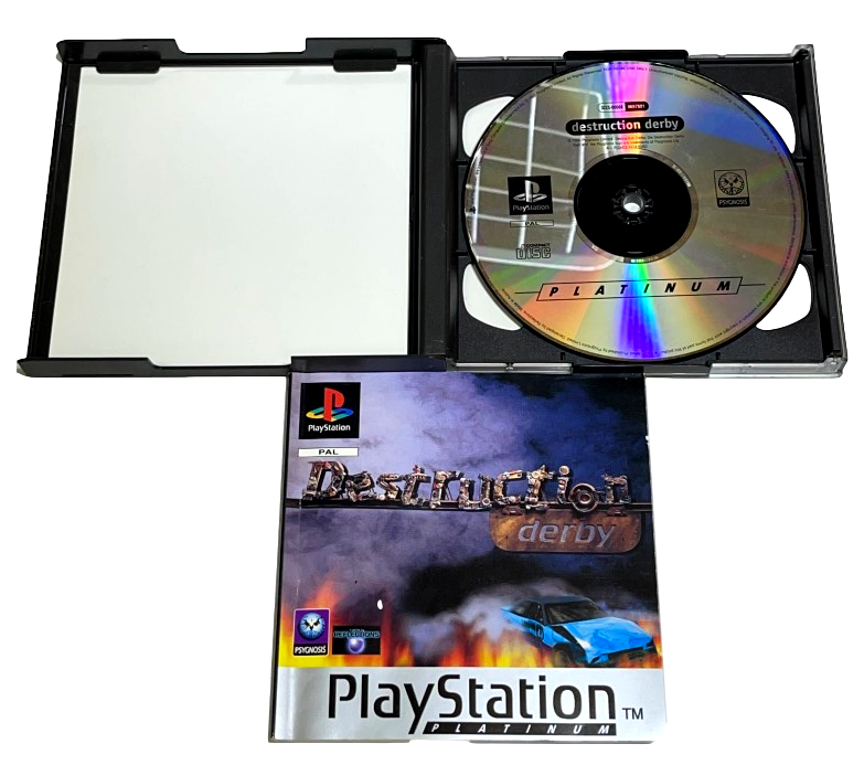 Destruction Derby PS1 PS2 PS3 (Platinum) PAL *Complete* (Preowned)