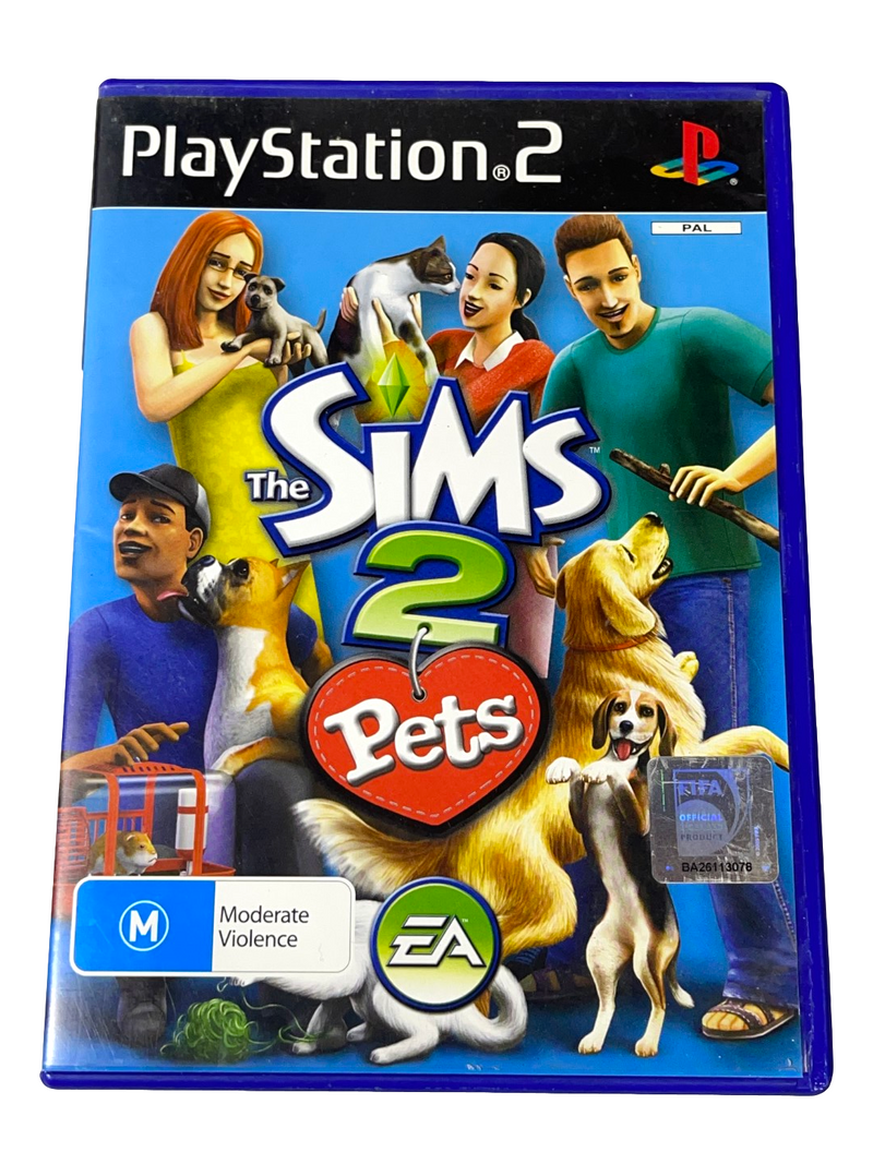 The Sims 2 Pets PS2 PAL *No Manual* (Preowned)